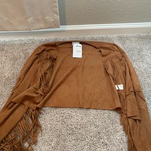 Boot Barn fringe jacket, size medium